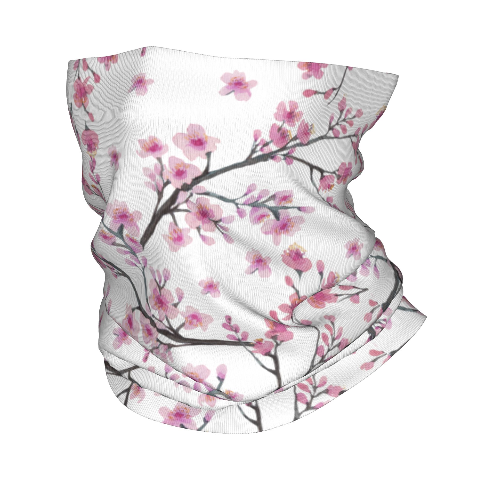 وشاح رقبة ياباني بتصميم أزهار  - مراجعة Neck Gaiter Face Cover وسعره