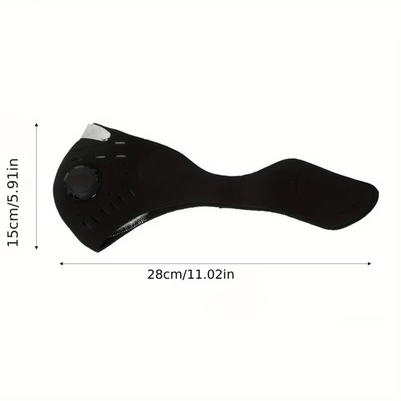 1 قطعة قناع وجه مع فلتر قابل ل - مراجعة Sports Mask Breathable وسعره