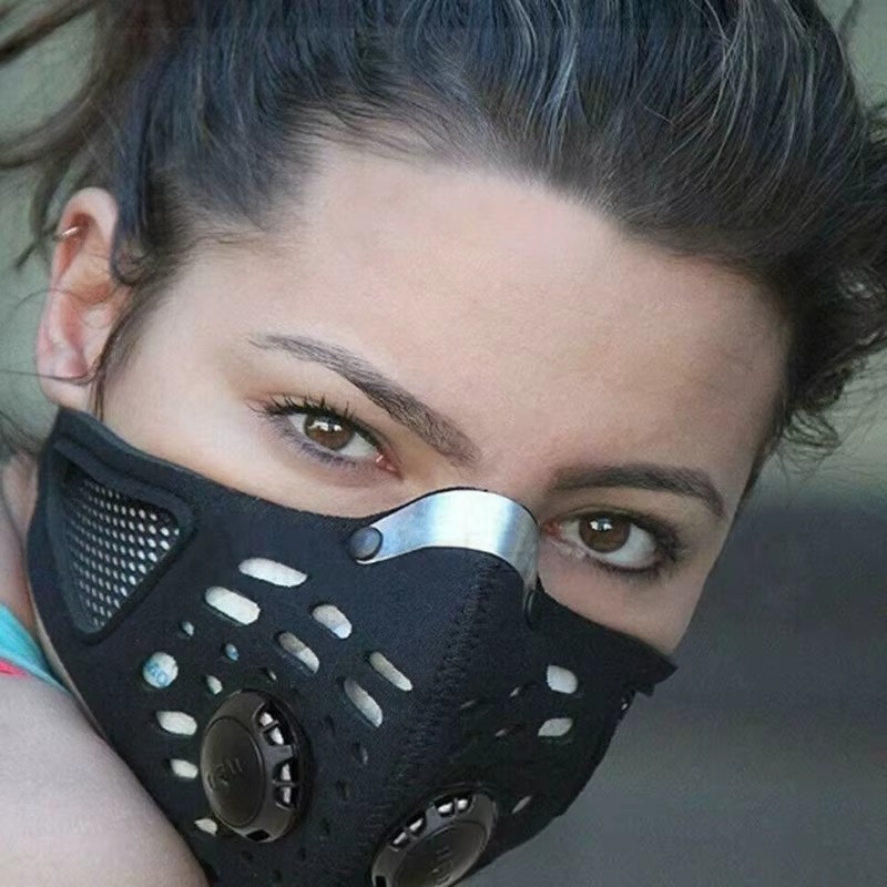 1 قطعة قناع وجه مع فلتر قابل ل - مراجعة Sports Mask Breathable وسعره