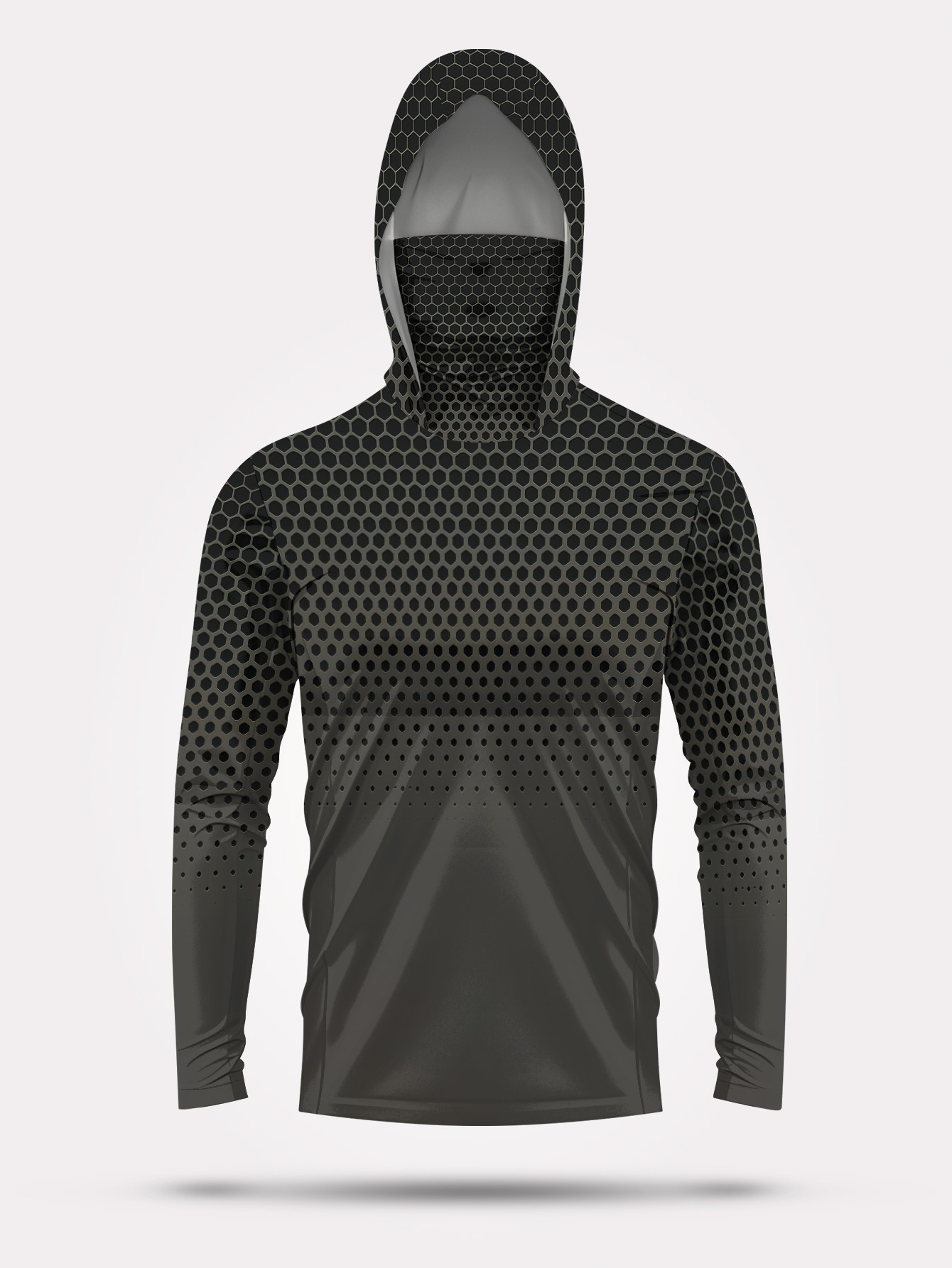 قميص صيد رجالي صيفي بعامل حماي - مراجعة Sports Mask Breathable وسعره