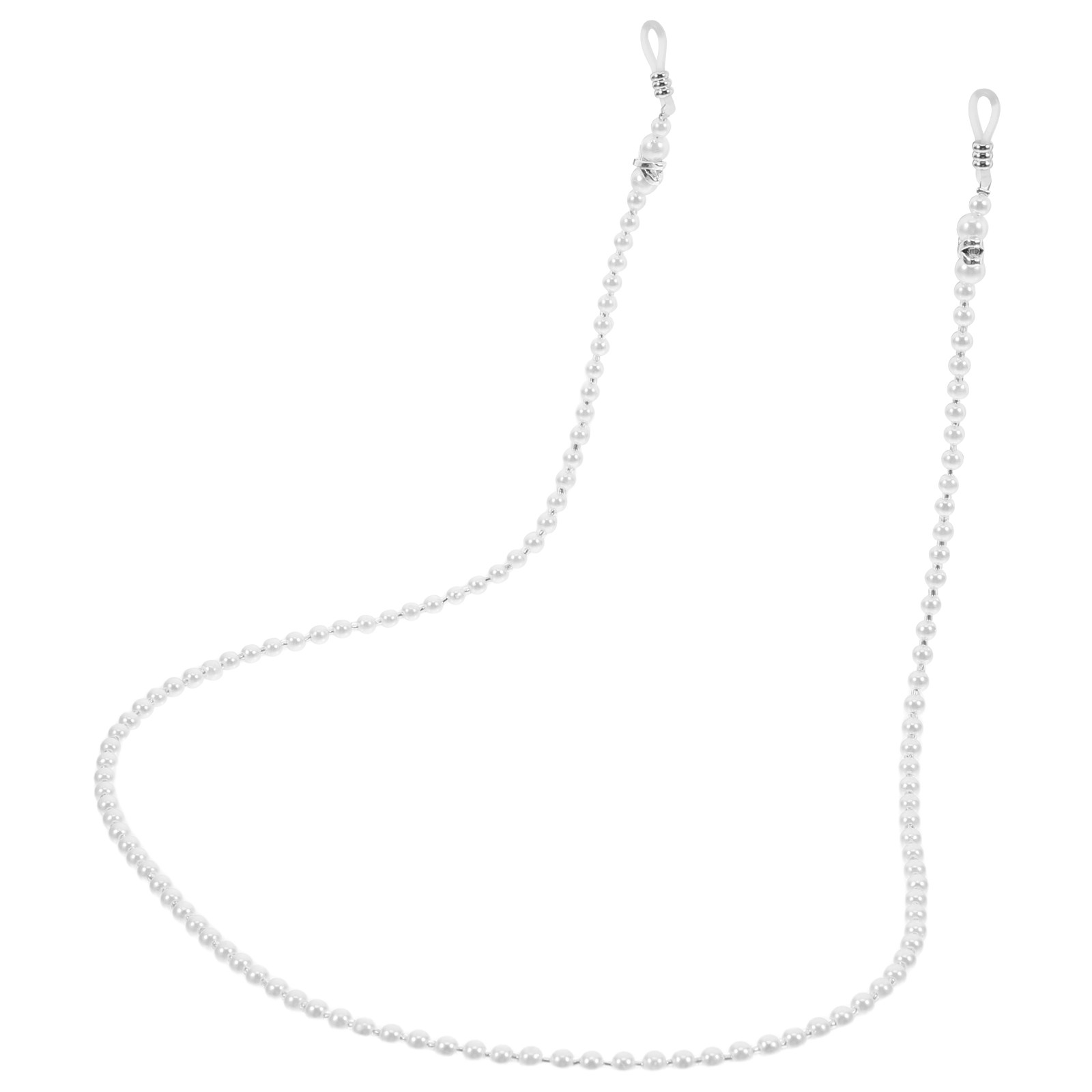 سلسلة نظارات أنيقة مزينة باللؤ - مراجعة Mask Chain Holder وسعره